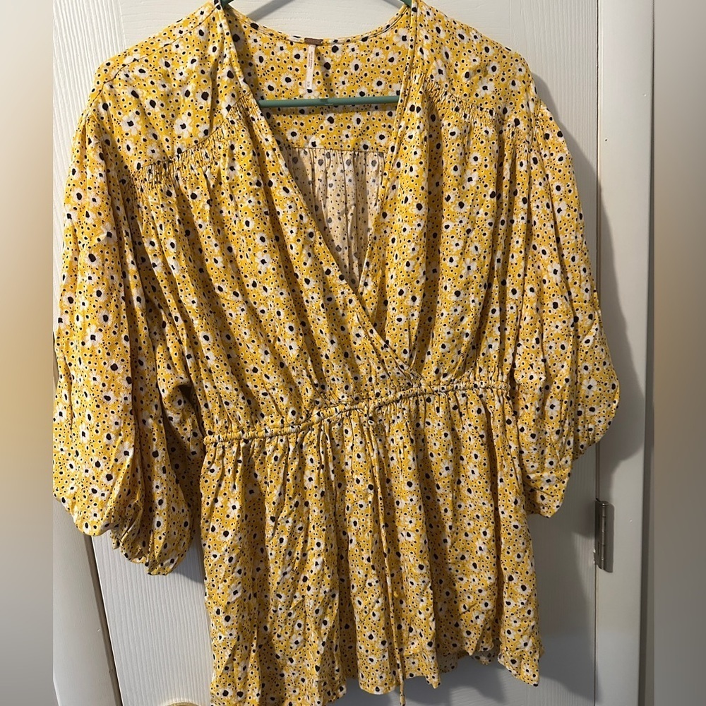 free people size medium Oversized Shirt